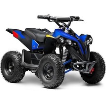 MotoTec E-Bully 36V 1000W Electric ATV in Blue, Off-Road Adventure - $1,367.16 CAD
