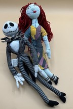 Nightmare Before Christmas Sally And Jack Plush Bendies - $24.95