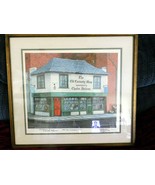 PRINT Framed Matted &quot;Old Curiosity Shop&quot; No.381 Signed 1995 C.G.Morehead... - £129.69 GBP
