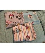 3 FAT QUARTERS DISNEY MINNIE Mickey MOUSE Donald Goofy 21X18 Inch Fabric... - $225.25 MXN