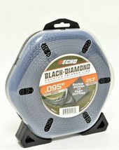 330095071 ECHO 0.095 in. Diamond Black Trimmer Line Spool Weed Cutter String - £19.94 GBP
