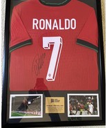 Cristiano Ronaldo Framed Portugal Jersey–UEFA Nations League 2024//FREE ... - $612.00