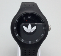 Adidas Watch Men 41mm Black Logo Dial ADH3059 100M New Battery - $69.29