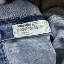 Wrangler Blue Jeans Mens Sz 44 x 30 Vintage Medium Wash  - $24.74