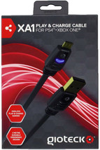 NEW Gioteck XA1 Play &amp; Charge Micro USB Cable for PS4 / Xbox One 25000914R - £7.35 GBP