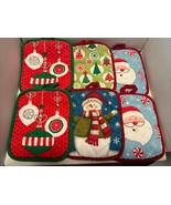 Christmas Oven Mitts - Set of 6 - Santa, Frosty The Snowman - $9.99