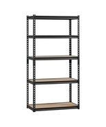 Rubbermaid 5-Tier Garage Storage Shelves, Extra Large 16&#39;D x 32&#39;W, Adjus... - $128.99