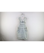 Vintage 90s Streetwear Womens Small Distressed Denim Jean Overalls Dress... - $1,620.50 MXN