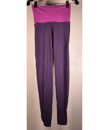 Hard Trail Womens Gym Yoga Leggings XS Purple - $42.10 CAD