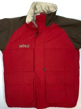 Burton Kids / Youth Snowboard Coat Ski Insulated Jacket Red Brown No Hoo... - £23.25 GBP