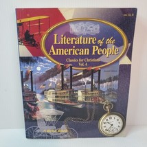 A Beka Book Literature Of The American People (11th Grade, 2nd Ed.) Home... - £6.03 GBP