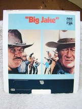 CED VideoDisc Big Jake (1971) CBS/Fox Video, Theatrical Films Collectibl... - £3.95 GBP