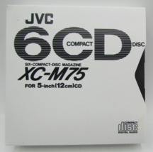 JVC XC-M75 6 CD Compact Disc Cartridge Magazine No Labels Excellent - $178.17 MXN