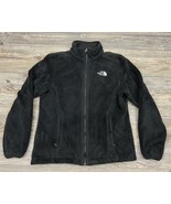 The North Face Women&#39;s Black Fleece Jacket Full-Zip 100% Polyester Size ... - £25.69 GBP