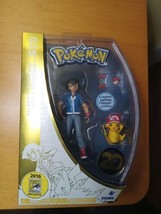 Pokémon Ash &amp; Pikachu 20TH Anniversary SDCC COMIC CON 2016 Exclusive 025 - £36.54 GBP
