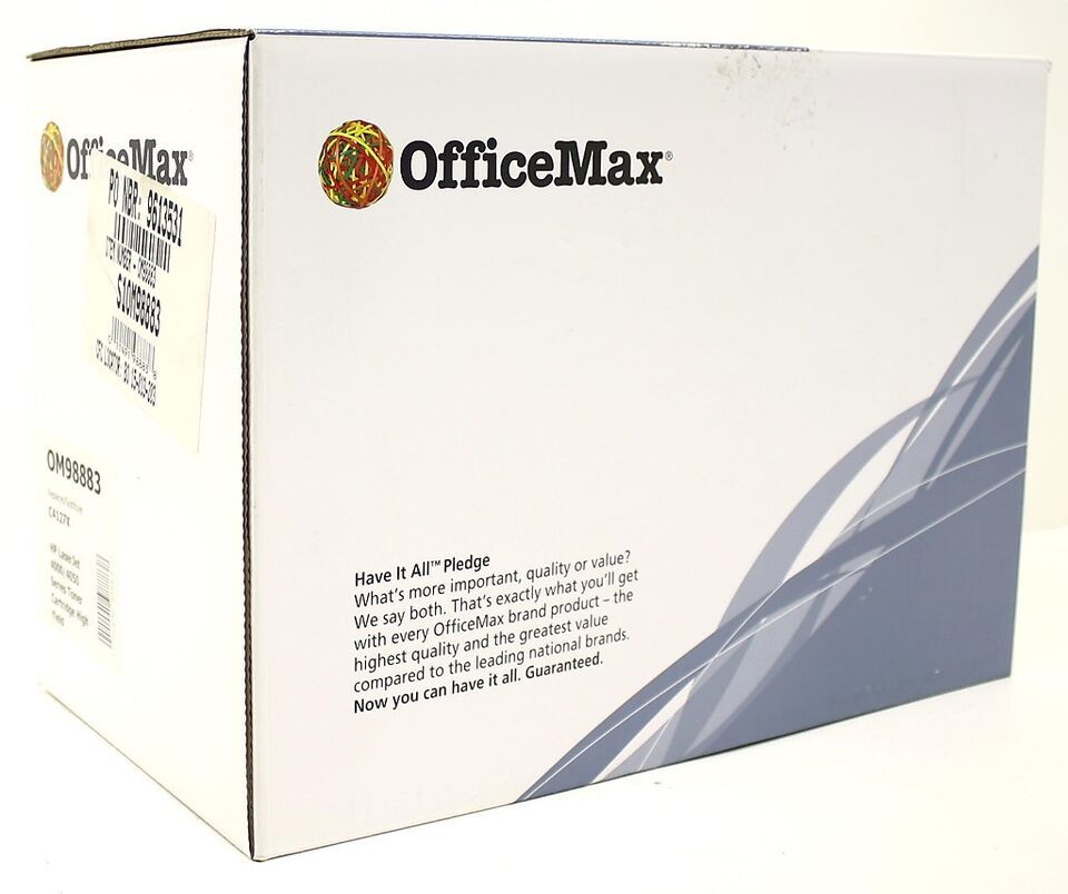 !OfficeMax OM98883 Replaces HP C4127X Toner Cartridge - $17.95