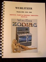 Wurlitzer Model 3500/3510/3560 Jukebox Manual - $631.50 MXN