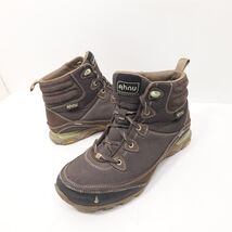 Ahnu Sugarpine Boots Womens Size 8 Brown Waterproof Vibram Mid Hiking Trail - $31.49