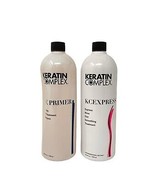 Keratin Complex Express Blow Out Treatment 33.8 oz and Primer Shampoo 33... - £198.34 GBP