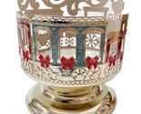 Bath and Body Works Holiday Train 3 Wick Candle Stand Pedestry Sleeves N... - £16.66 GBP