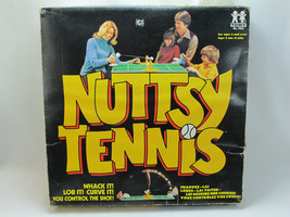 Nuttsy Tennis by Tomy 1974 Tabletop Game 100% Complete Excellent Plus Bi... - $23.86