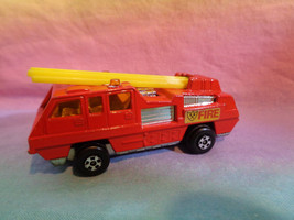 Vtg 1975 Matchbox Superfast Blaze Buster Fire Ladder Truck No 22 Lesney ... - $9.89