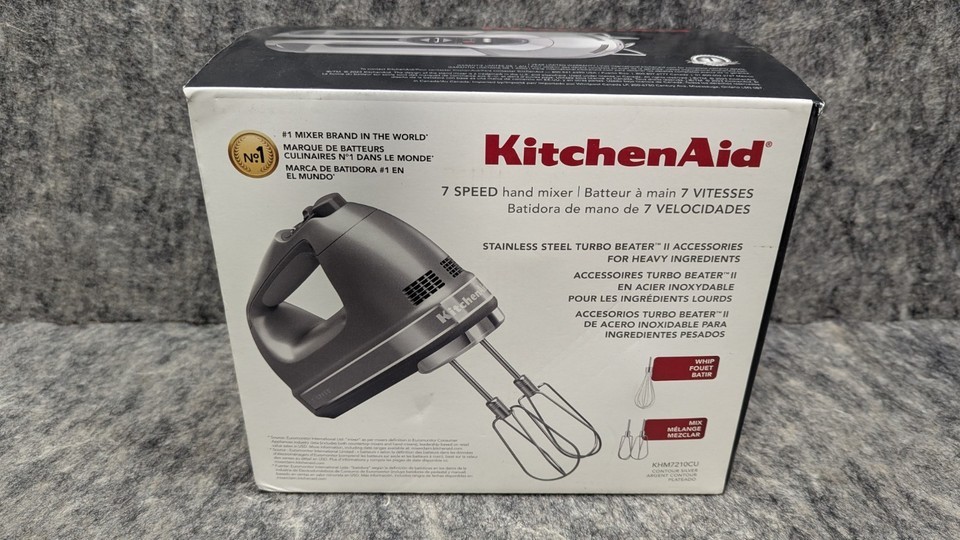 KitchenAid 7-Speed Digital Hand Mixer - KHM7210 New Item image 2
