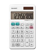 Sharp EL-377WB Business Calculator, White 2.75 - $462.17 MXN