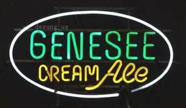 New Genesee Cream Ale Beer Beer Wall Decor Light Neon Sign 24&quot;x20&quot; - £199.83 GBP