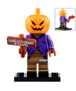 Pumpkin King Nightmare Before Christmas Horror film Lego Minifigure Bric... - $55.97 MXN