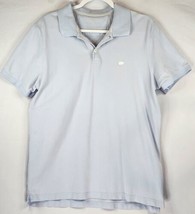 Banana Republic Shirt Mens Large Blue Collared Short Sleeve Polo Shirt - £13.42 GBP