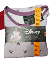 Disney Minnie Mouse Cozy 2-Piece Pajama Set Soft Cuddly Comfortable Size... - £23.18 GBP