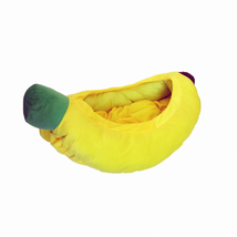 YML Banana Pet Bed Yellow Soft Cozy - £41.10 GBP