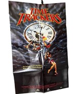 ORIGINAL 1990 Time Trackers Folded Movie Poster 36 X 22.5 ~ Rare Video P... - $44.64