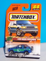 Matchbox 2000 Great Outdoors Series #64 Land Rover Freelander Blue Canyon Park - £3.11 GBP