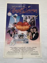 Almost Summer, 1978 Vintage original one sheet movie poster, Romance/Comedy - £38.94 GBP