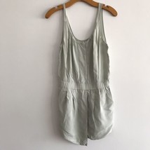 Ever Silk Romper Women S Mint Green Halter Sleeveless Casual Shorts Ligh... - $23.92