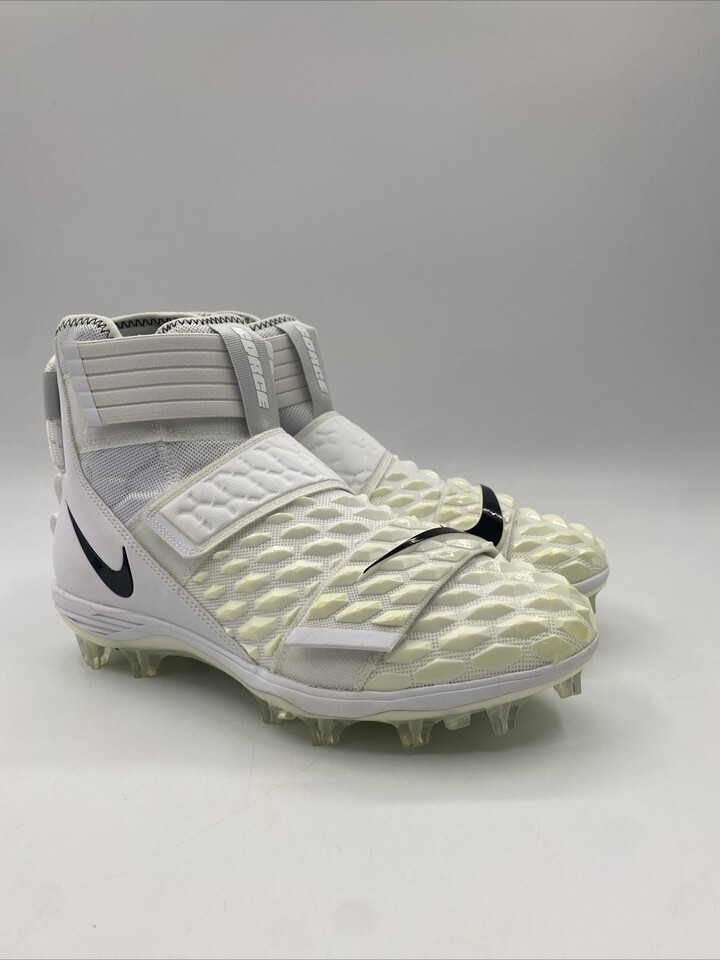 Nike Force Savage Elite 2 White Football Cleats AH3999-100 Men&#39;s Size 11.5 - $399.99