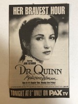 Dr Quinn Medicine Woman Tv Guide Print Ad Jane Seymour TPA23 - £4.69 GBP