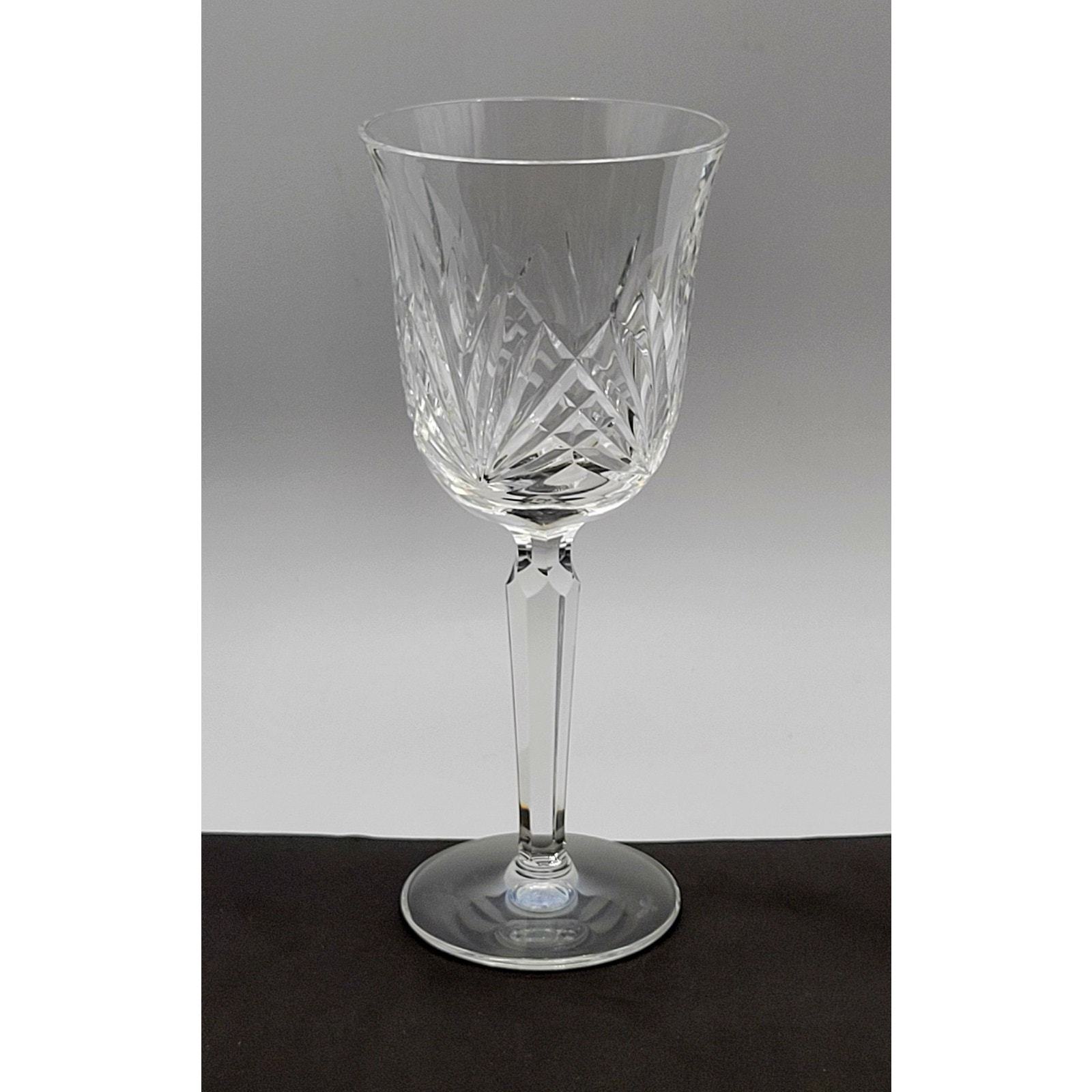 Waterford Crystal Leana Wine Glass 7 3/4" Retired Vtg Discontinued Item image 5