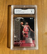 2003 Upper Deck LeBron James #UD7 GMA 8 NM MT Graded Basketball Card - £15.66 GBP