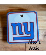 NEW YORK GIANTS 3d Printed Team Logo NFL Football Key Ring Key Ring - £3.69 GBP