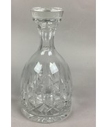 Vintage Heavy Cut Crystal Decanter With Stopper - 9.5”H - €19,68 EUR