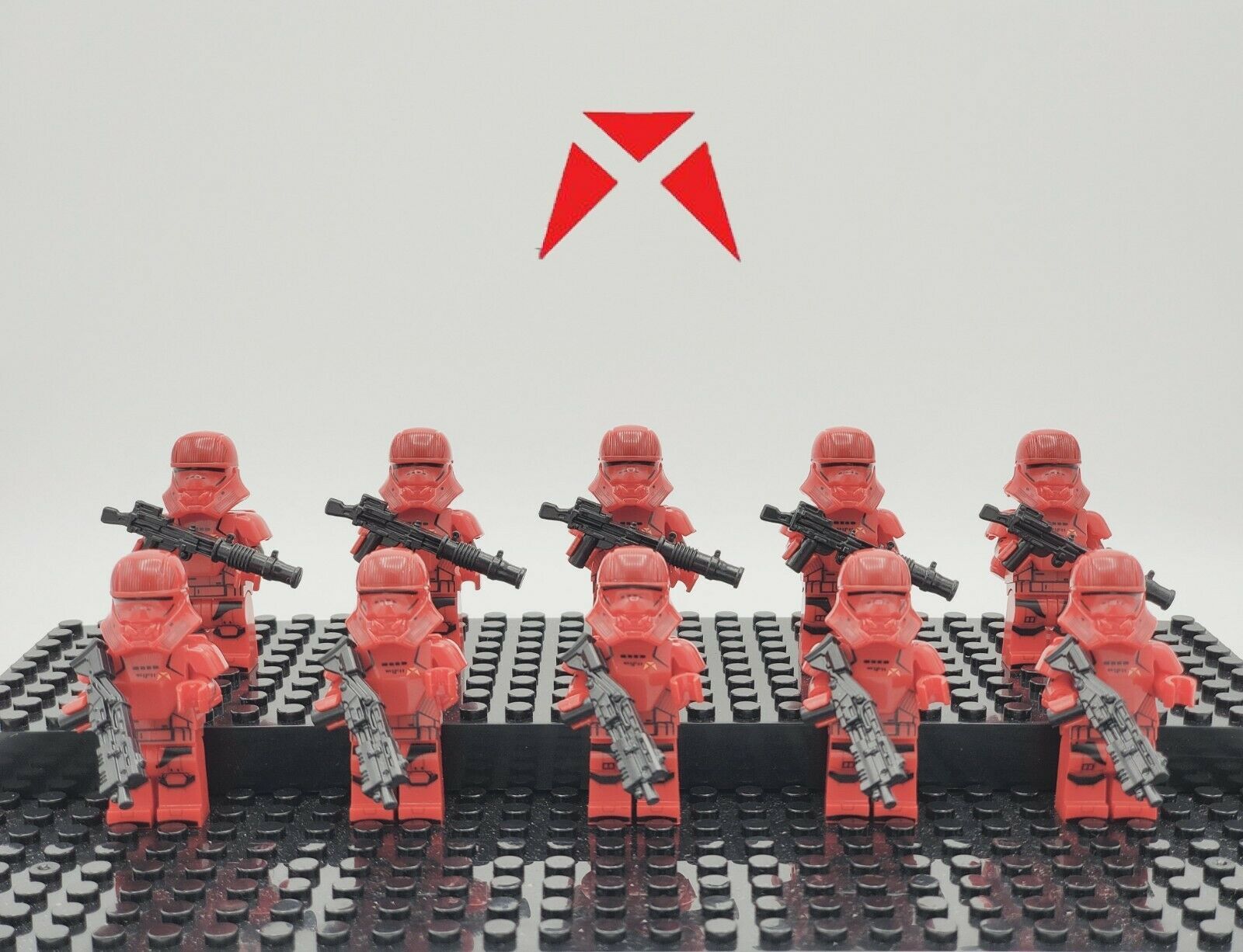 10pcs/set Star Wars Clone Wars Sith Jet Troopers Custom Minifigures Toys