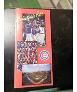 1983 Chicago Cubs Media Guide stats pictures vintage baseball book  - $190.18 MXN