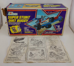 Vtg 1982 Team America Super Stunt Dirt Buggy Box &amp; Instructions Only Ideal Bike - £55.03 GBP