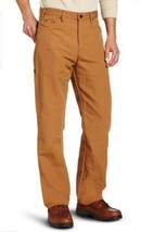 Dickies Men&#39;s Relaxed Fit Straight-Leg Duck Carpenter Jean Brown Duck 38W x 30L - £29.38 GBP