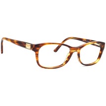 Versace Eyeglasses MOD. 3184 163 Striped Havana Square Frame Italy 52[]1... - $2,440.04 MXN