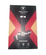 Fresh Pour x Vin Fresco - Wine Saver Pump and Preserver with 4 Stoppers  - $19.42 CAD