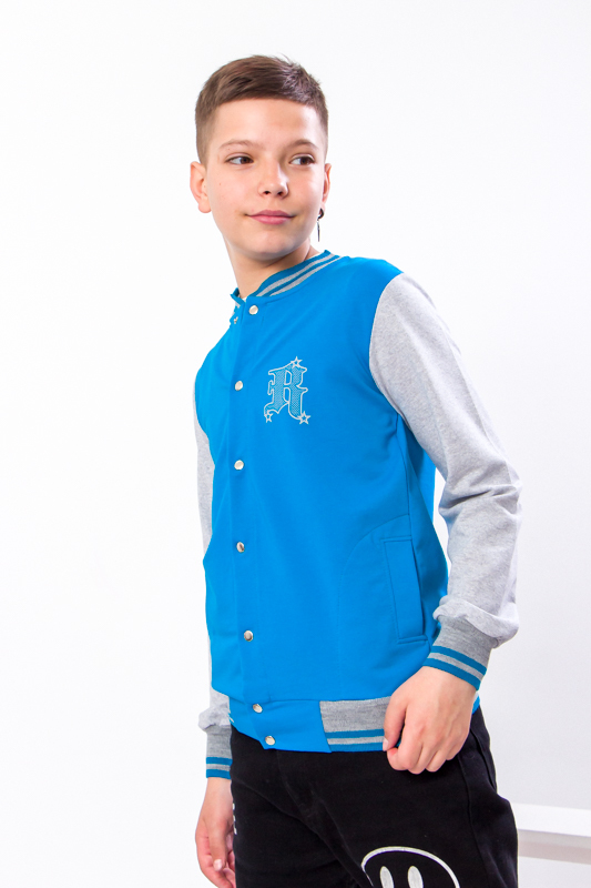 Sweatshirt (boys), Any season,  Nosi svoe 6029-057-33-4Н (biriuzovyj)